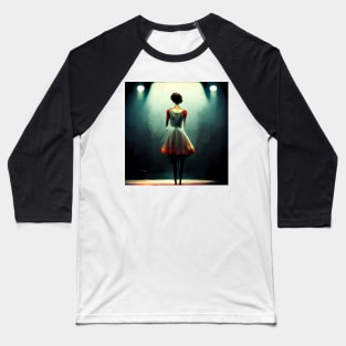 Dancer under the spotlight - all eyes on you. Baseball T-Shirt